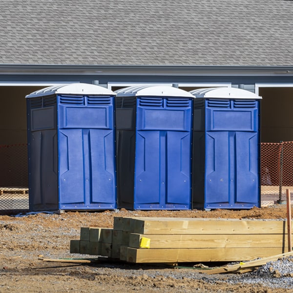 what is the cost difference between standard and deluxe portable restroom rentals in White Sulphur Springs MT